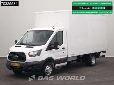 Ford Transit 130pk Laadklep Dubbellucht Bakwagen Airco Euro6 Meubelbak Koffer Airco en vente par BAS World B.V.