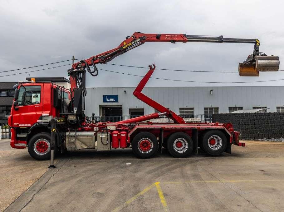 Daf CF 440 FAK-8x2 + Palfinger Epsilon Q180 Z95TR Photo 2