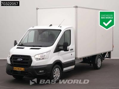 Ford Transit 130pk D'Hollandia Ladebordwand Koffer Klima Tempomat Euro6 A/C Cruise control en vente par BAS World B.V.