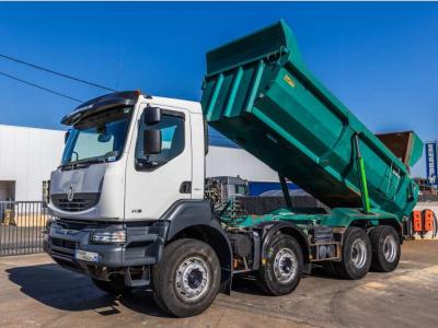 Renault KERAX 410 DXI+BENNE ENROCHEMENT HARDOX+INTARDER Photo 1