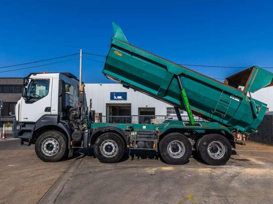 Renault KERAX 410 DXI+BENNE ENROCHEMENT HARDOX+INTARDER Photo 2