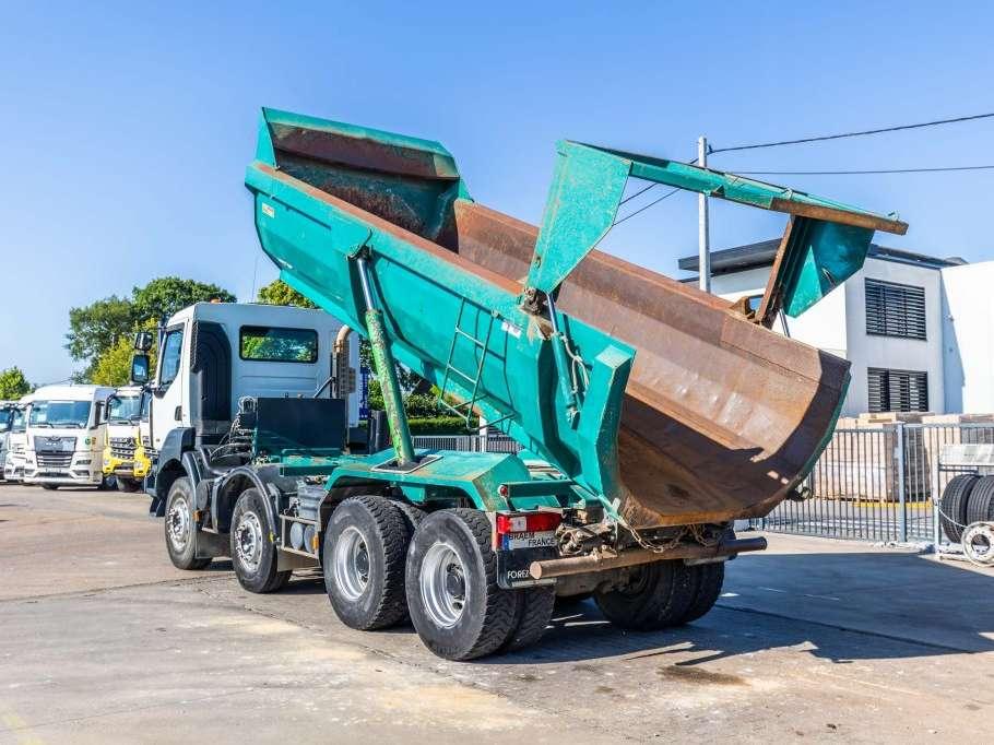 Renault KERAX 410 DXI+BENNE ENROCHEMENT HARDOX+INTARDER Photo 3
