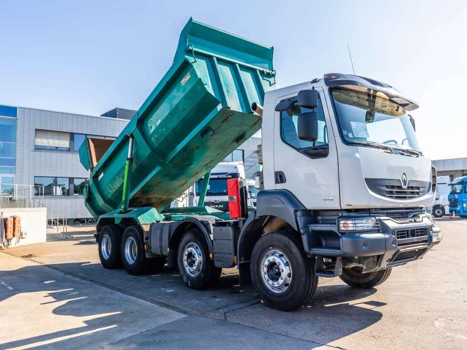 Renault KERAX 410 DXI+BENNE ENROCHEMENT HARDOX+INTARDER Photo 8