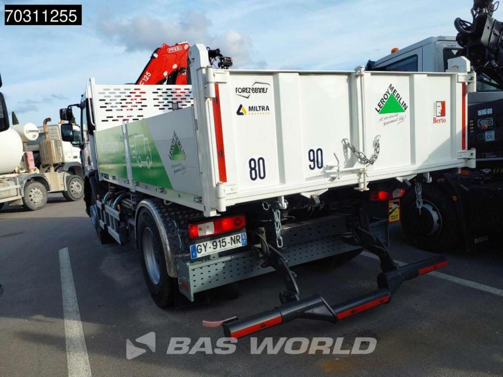 Renault C 320 4X2 Fassi F125.A.1.23 XE Kran Crane Tipper Automatic Euro 6 Photo 2
