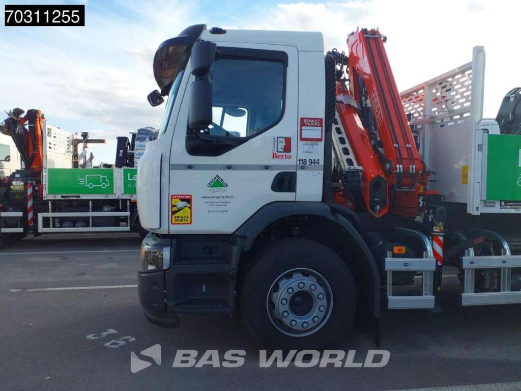 Renault C 320 4X2 Fassi F125.A.1.23 XE Kran Crane Tipper Automatic Euro 6 Photo 7