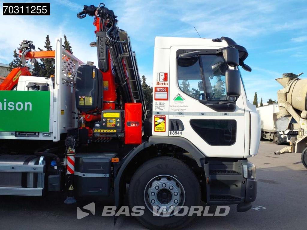 Renault C 320 4X2 Fassi F125.A.1.23 XE Kran Crane Tipper Automatic Euro 6 Photo 8