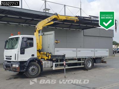 Iveco Eurocargo 180E250 4X2 HYVA HB.150XE3 Kran Crane Automatic Euro 5 en vente par BAS World B.V.