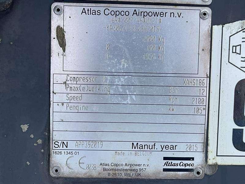 Atlas Copco XAHS 186 Photo 17