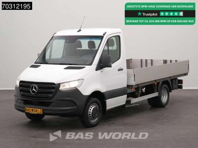 Mercedes-Benz Sprinter 516 CDI Automaat Dubbellucht 160PK Open Laadbak Navi Airco Cruise Standkachel Euro6 Pritsc en vente par BAS World B.V.