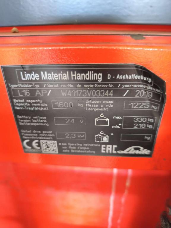 Linde L16AP Photo 4
