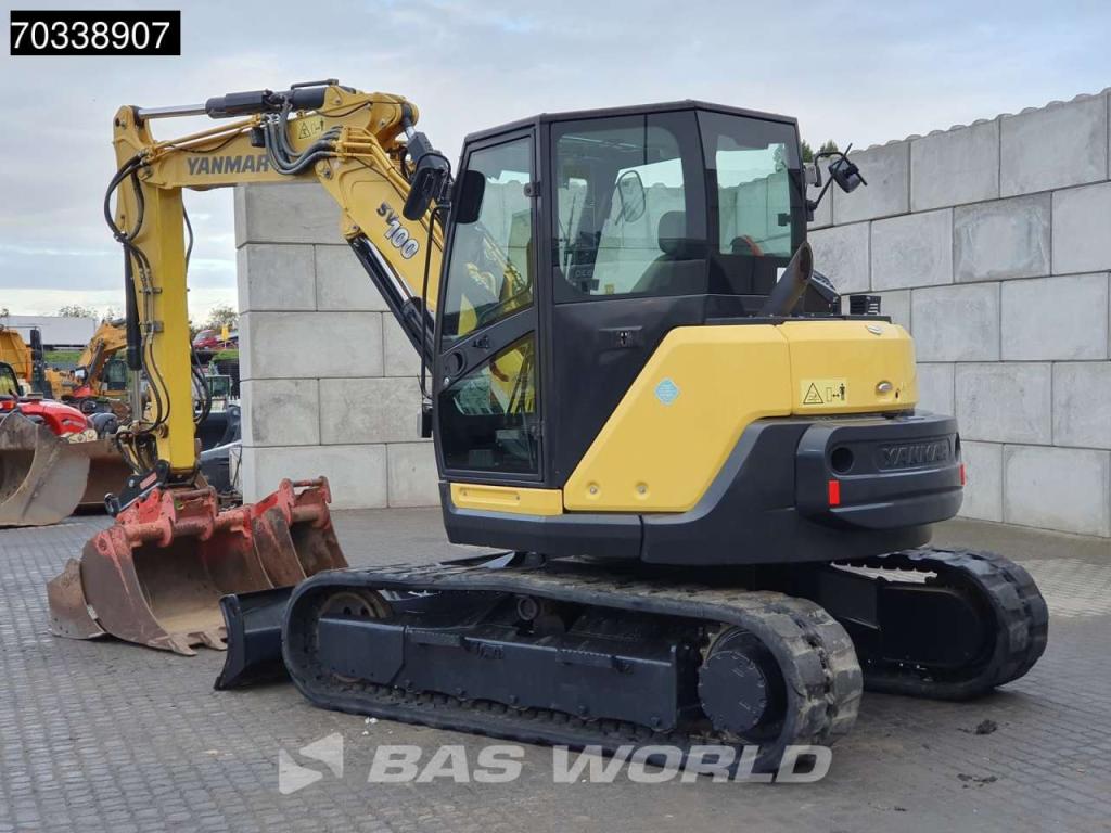 Yanmar SV100 A/C - 3 Buckets Photo 6