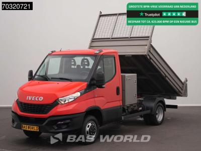 Iveco Daily 35C12 Kipper met Kist Dubbellucht 3,5t Trekhaak Airco Cruise Euro6 Tipper Benne Kieper Airco en vente par BAS World B.V.