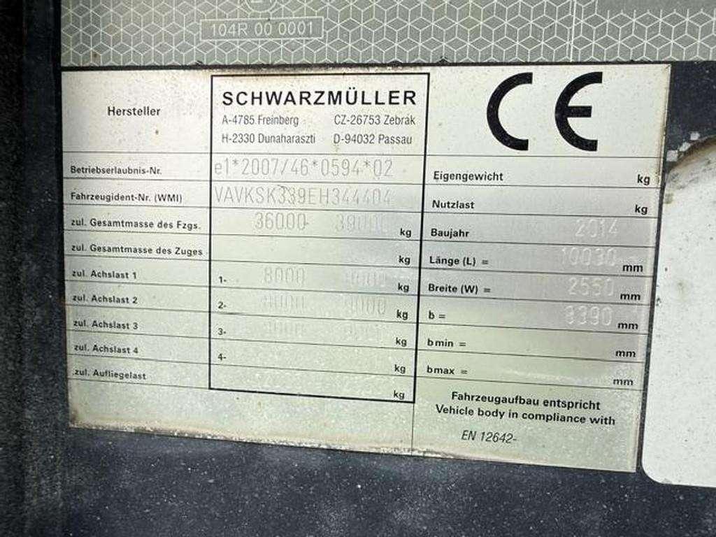 Schwarzmüller SK K10VLN3 3-Achs-Kippauflieger Photo 9