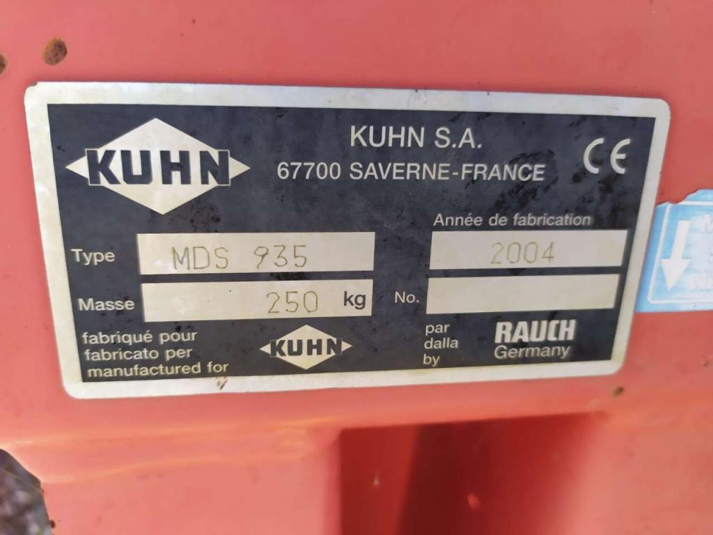 Kuhn MDS 935 Photo 5