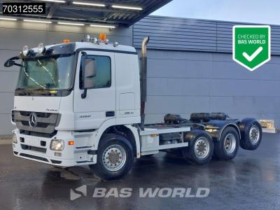 Mercedes-Benz Actros 3260 Actros 8X2 6,60m Chassis Full-Air Lift+Steering Axle 4,50m Wheelbase en vente par BAS World B.V.