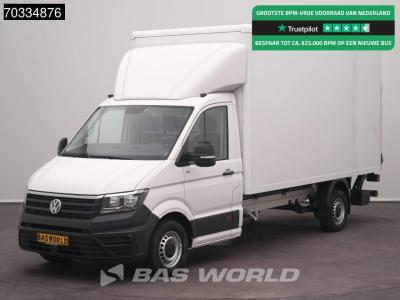 Volkswagen Crafter 177pk Automaat Laadklep Bakwagen Airco Camera Euro6 Meubelbak Koffer Mobelkoffer LBW Airco en vente par BAS World B.V.