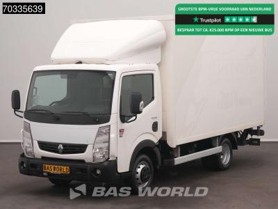 Renault Maxity 130PK Laadklep Bakwagen Zijdeuren Dubbellucht Airco Euro6 Meubelbak Koffer Möbelkoffer LBW A en vente par BAS World B.V.