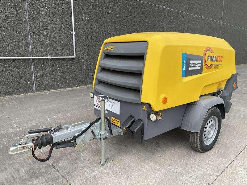Atlas Copco XAS 68 KD - N WHEELS W.B. DIN EYE Photo 2