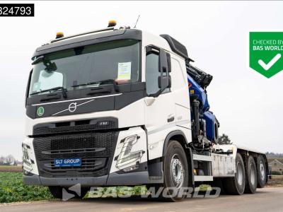 Volvo FM 500 FM 8X4 NEW! PM 48526 SP Kran Crane Fly-Jib VEB+ Lift-Lenkachse LED Euro 6 en vente par BAS World B.V.