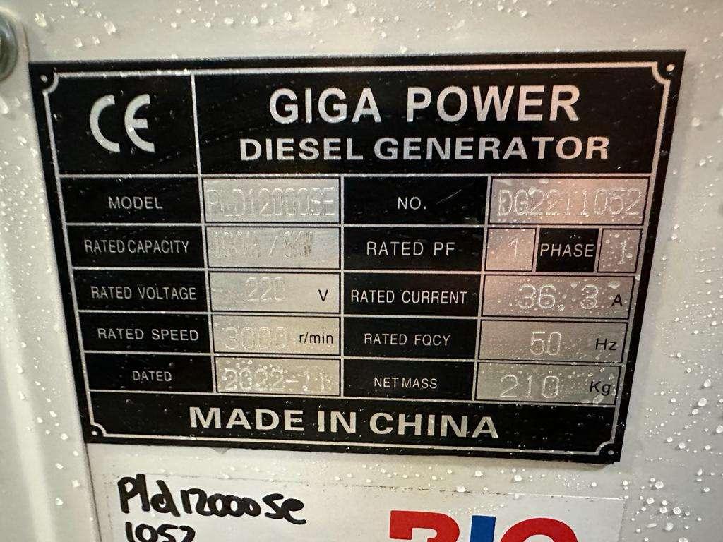 Giga Power PLD12000SE 10KVA silent set Photo 14