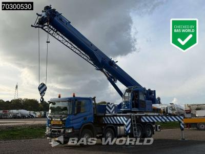 Scania P450 P 8X4 Palfinger/SANY SPC500E Telescopic Crane Retarder Navi Automatic Euro 6 en vente par BAS World B.V.