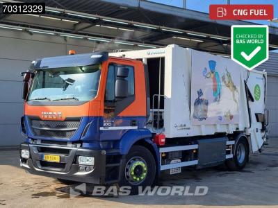 Iveco Stralis 270 Stralis 4X2 NL-Truck APK CNG Engine FAUN Variopress 520 Automatic Euro 6 en vente par BAS World B.V.