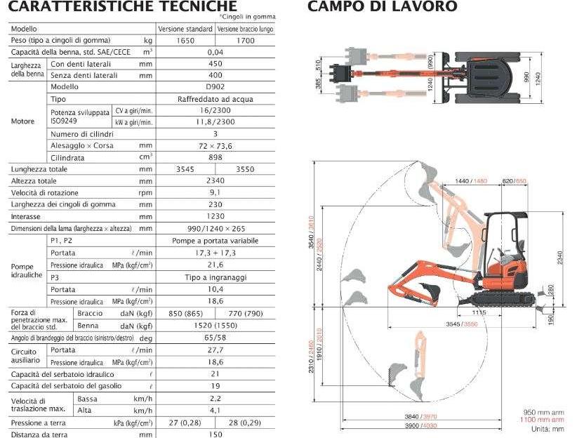 Kubota U17-3A Photo 23
