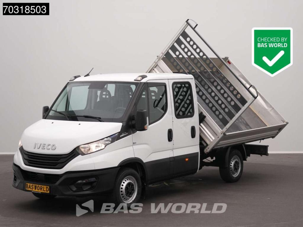 Iveco Daily 35S16 Automaat Driezijdige Kipper Dubbel Cabine 3,5t Trekhaak 160PK Airco Camera Euro6 Tipper Photo 1