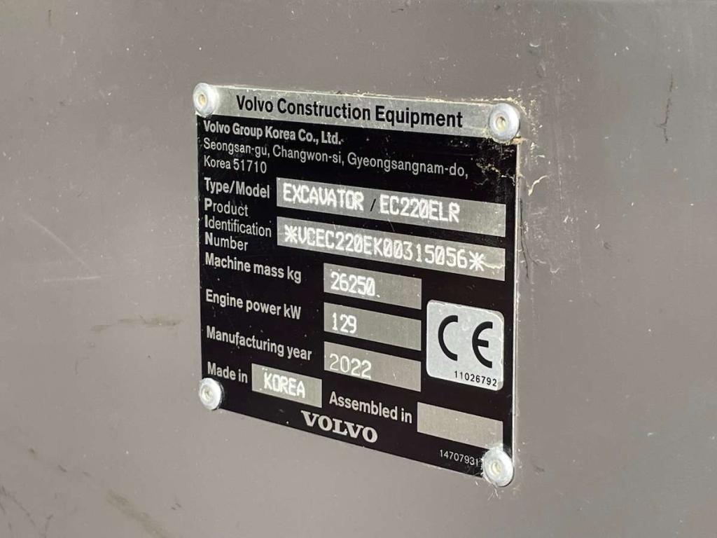 Volvo EC220ELR Photo 1