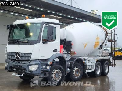 Mercedes-Benz Arocs 3240 Arocs 8X4 9m3 Stetter Mixer Steelsuspension Automatic Euro 6 en vente par BAS World B.V.