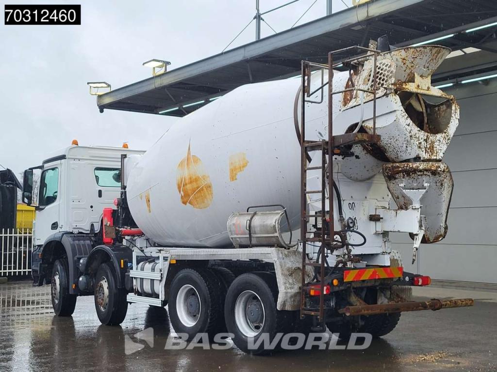 Mercedes-Benz Arocs 3240 Arocs 8X4 9m3 Stetter Mixer Steelsuspension Automatic Euro 6 Photo 2