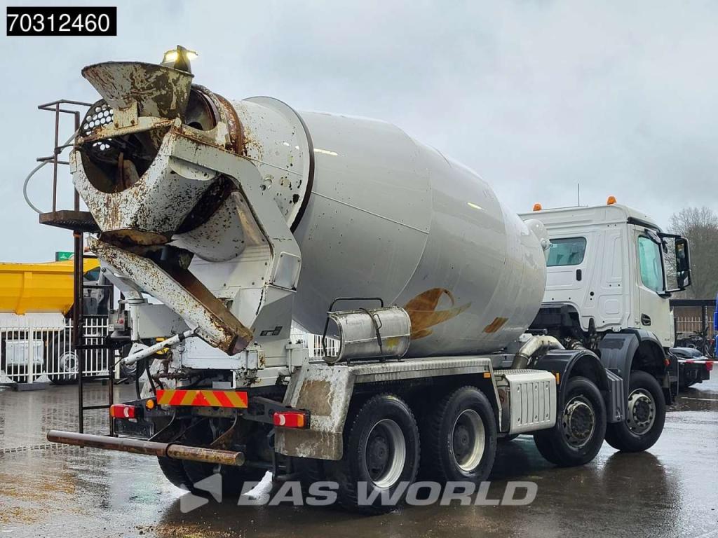 Mercedes-Benz Arocs 3240 Arocs 8X4 9m3 Stetter Mixer Steelsuspension Automatic Euro 6 Photo 8