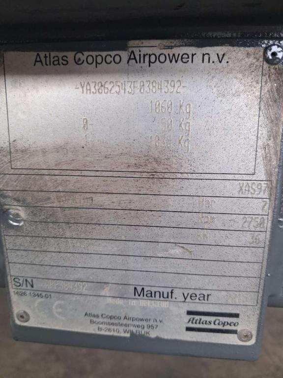 Atlas Copco XAS 97DD Photo 2