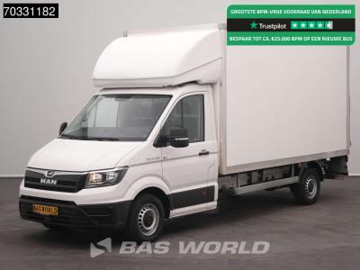 Man TGE 3.180 Dhollandia Laadklep Zijdeur Bakwagen Camera Airco Cruise Koffer Meubelbak Airco Cruise co en vente par BAS World B.V.
