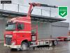 Daf XF 440 6X2 NL-Truck Transporter HMF 900-K2 Kran Winch Lift-Lenkachse Euro 6 Photo 1 thumbnail