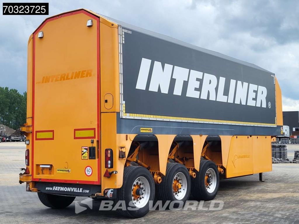 Faymonville F-S43-1EBB 3 axles 6670kg Glass Innenlader 2xLift Axle Photo 5