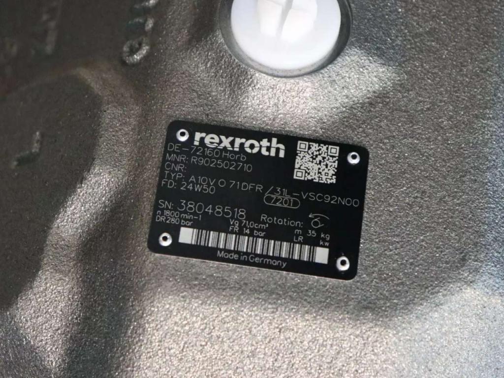 Bosch Rexroth A10VO71DFR/31L-VSC92N00 Photo 4