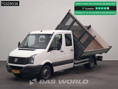 Volkswagen Crafter 160pk Dubbel Cabine Driezijdige Kipper 160PS Trekhaak Airco Tipper Benne Kieper Airco Dubbe en vente par BAS World B.V.
