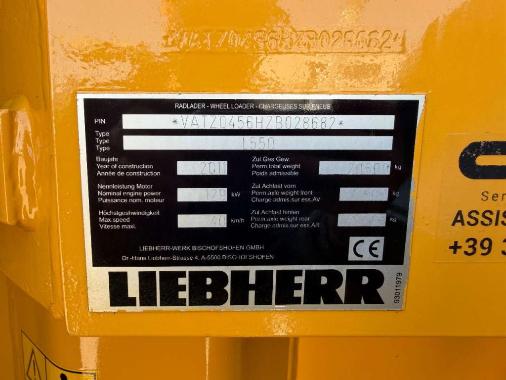 Liebherr L550 Photo 20