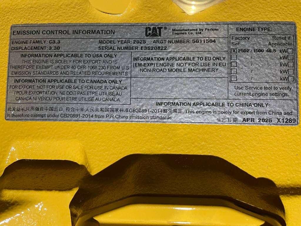 Caterpillar DE50E0 - 50 kVA Generator - DPX-18006 Photo 15