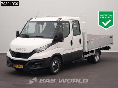 Iveco Daily 35C14 Dubbel Cabine Open Laadbak Dubbellucht 3,5t Trekhaak ACC Navi Airco Euro6 Pritsche Pick en vente par BAS World B.V.