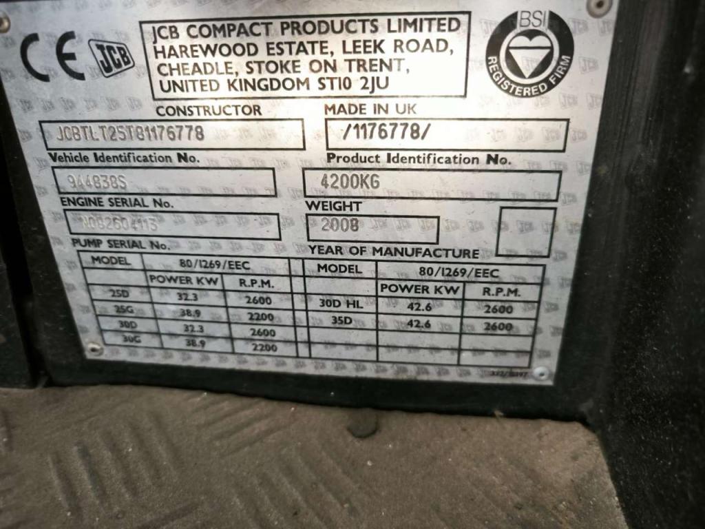 JCB TLT25D Photo 6