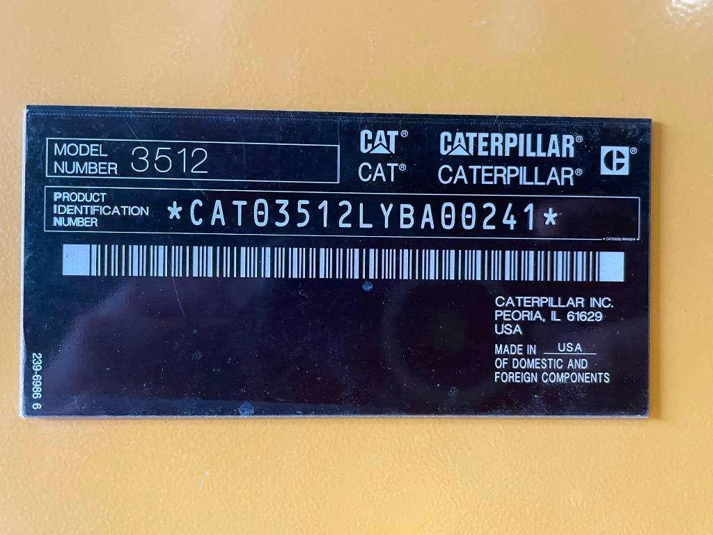 Caterpillar 3512 - 1250 kVA Used Generator - DPX-12661 Photo 17