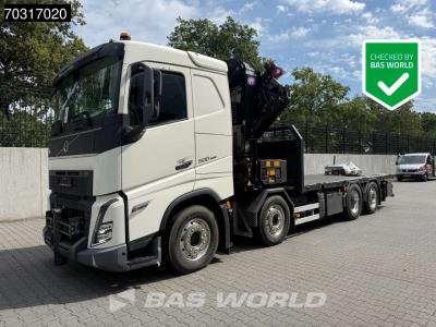 Volvo FH 500 8X2 COMING SOON! HMF 6120 K6 Crane + JIB K5 2.5t Winch Lift+steering axle Euro 6 en vente par BAS World B.V.