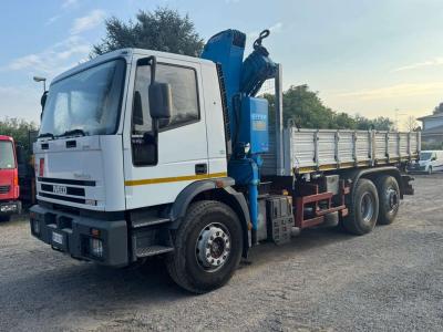 Iveco Eurotech 190E30 Ribaltabile + Gru en vente par G.M. Service srl