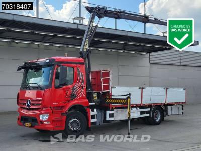 Mercedes-Benz Antos 2132 4X2 NL-truck Palfinger PK12002-EH Kran Crane Automatic Euro 6 en vente par BAS World B.V.