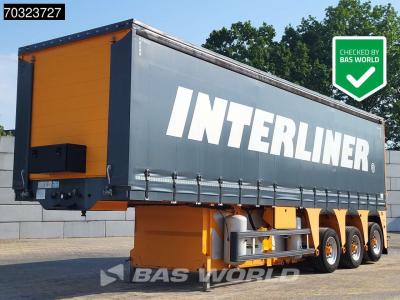 Faymonville F-S43-1EBB 3 axles Empty Weight 6760Kg Glass Innenlader Lift Axle en vente par BAS World B.V.