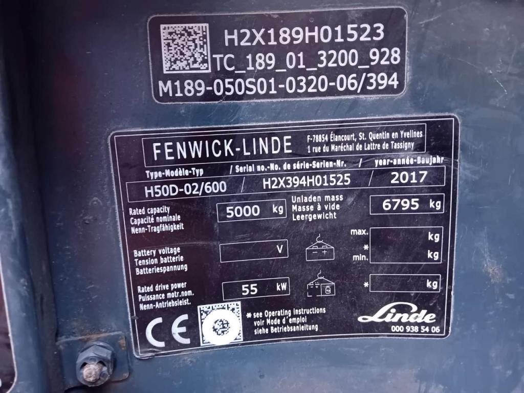 Linde H50D-02/600 Photo 7
