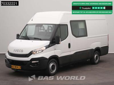 Iveco Daily 35S14 Automaat L2H2 Dubbel Cabine Trekhaak Airco Cruise Doka Mixto Airco Dubbel cabine Trekha en vente par BAS World B.V.
