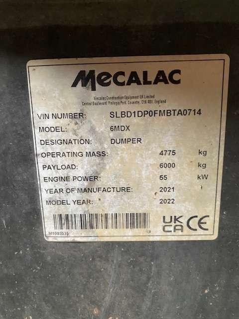 Mecalac 6MDX Photo 6